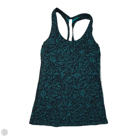 Athletic Tank Top By Lululemon In Green, Size: 6