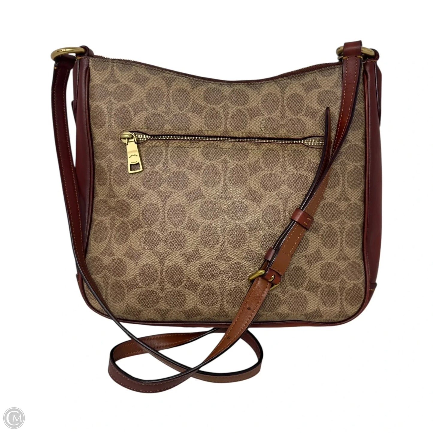 Chaise Crossbody Handbag Designer By Coach, Size: Medium