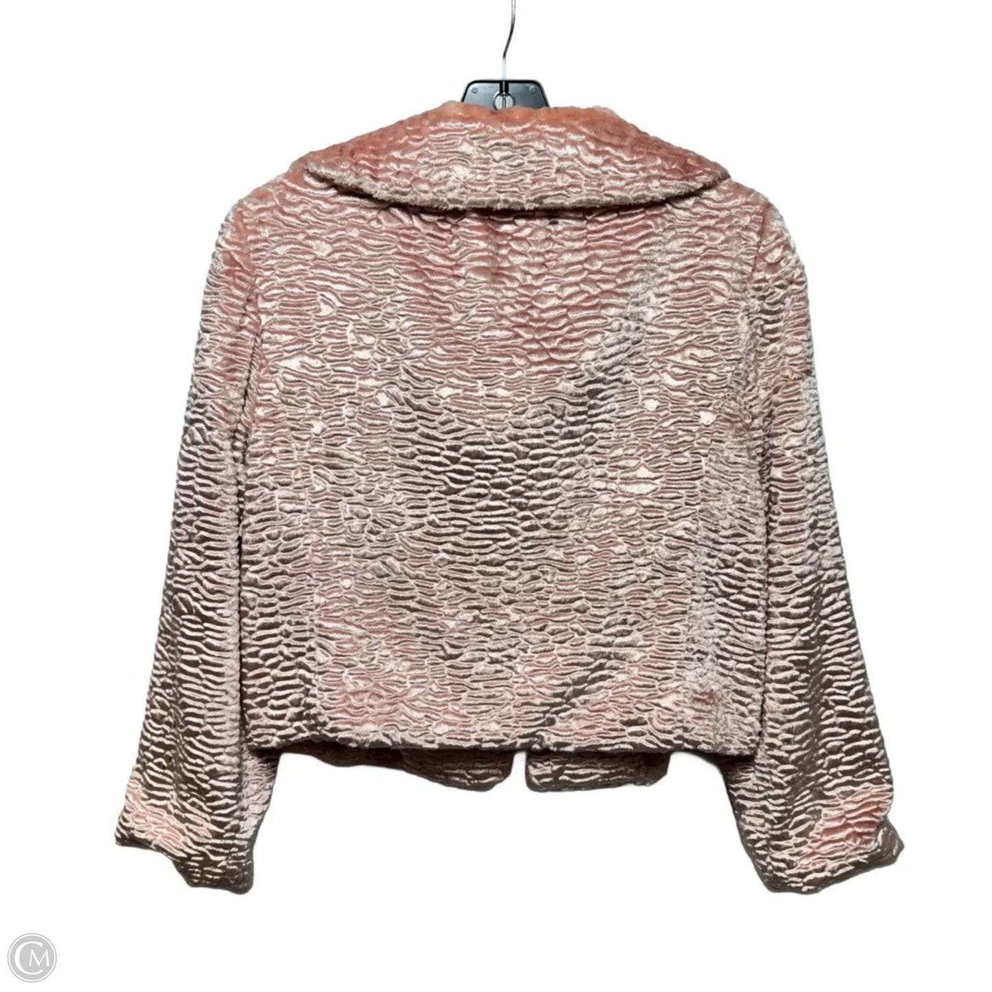 Vintage Persian Lamb Faux Fur Jacket By Mac And Jac In Pink, Size: 8