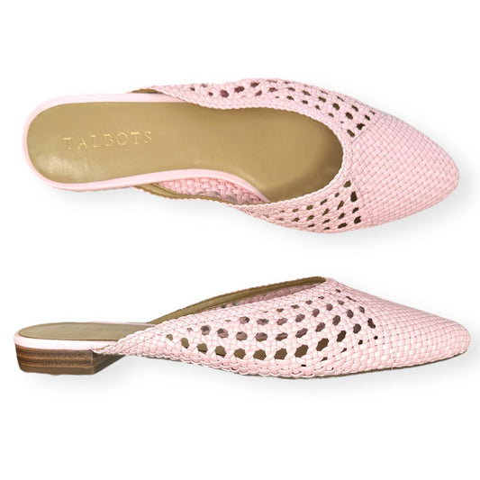 Pink Shoes Flats Talbots, Size 7.5