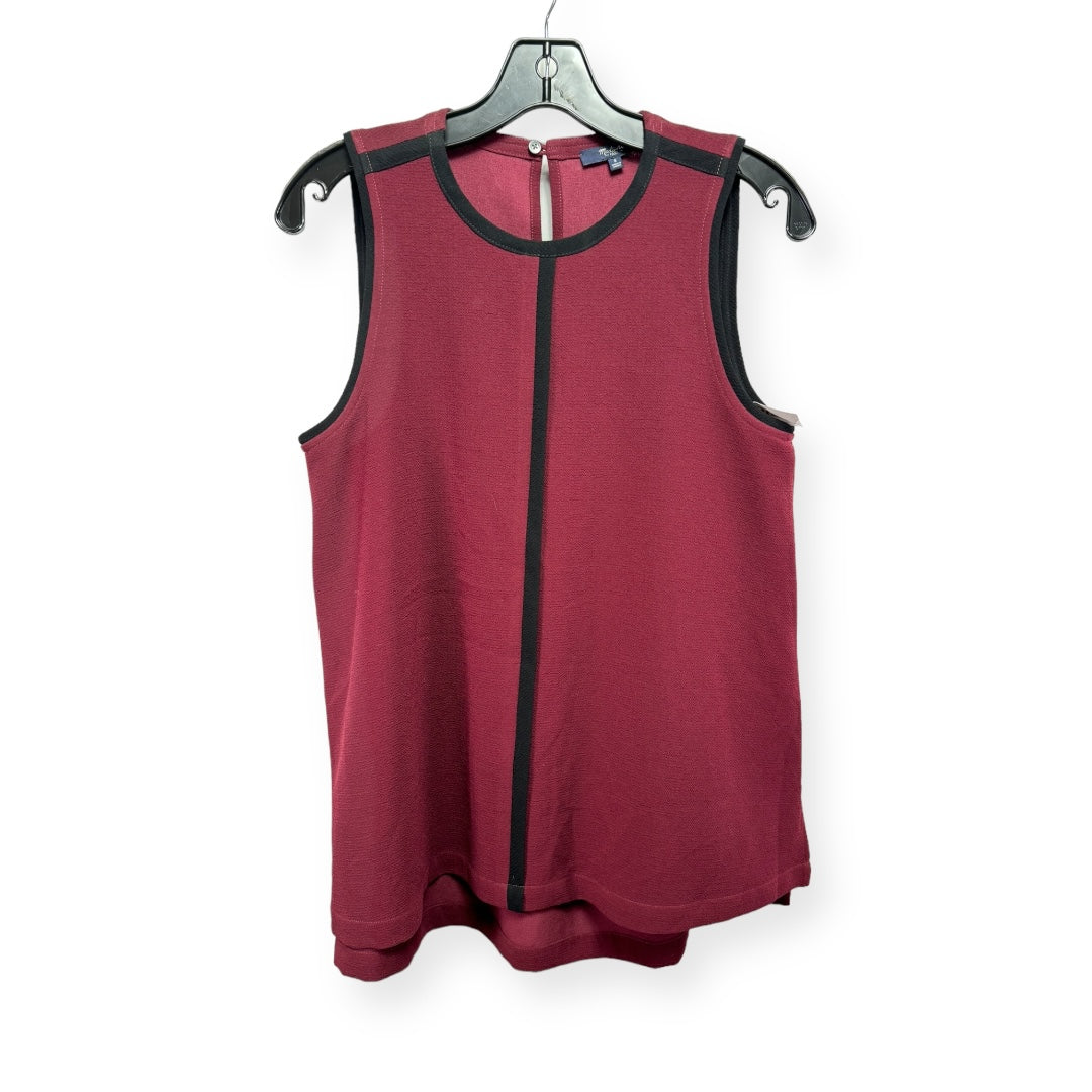 Red Top Sleeveless Madewell, Size S