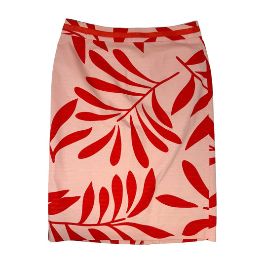 Mid-Rise Knee-Length Printed Pencil Skirt Boden, Size 6