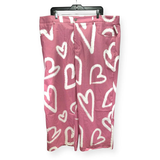 Pink Heart Pants Other Shein, Size 4x