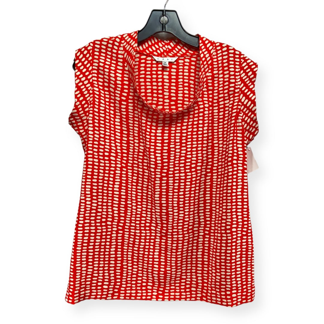 Polkadot Pattern Top Sleeveless Cabi, Size M