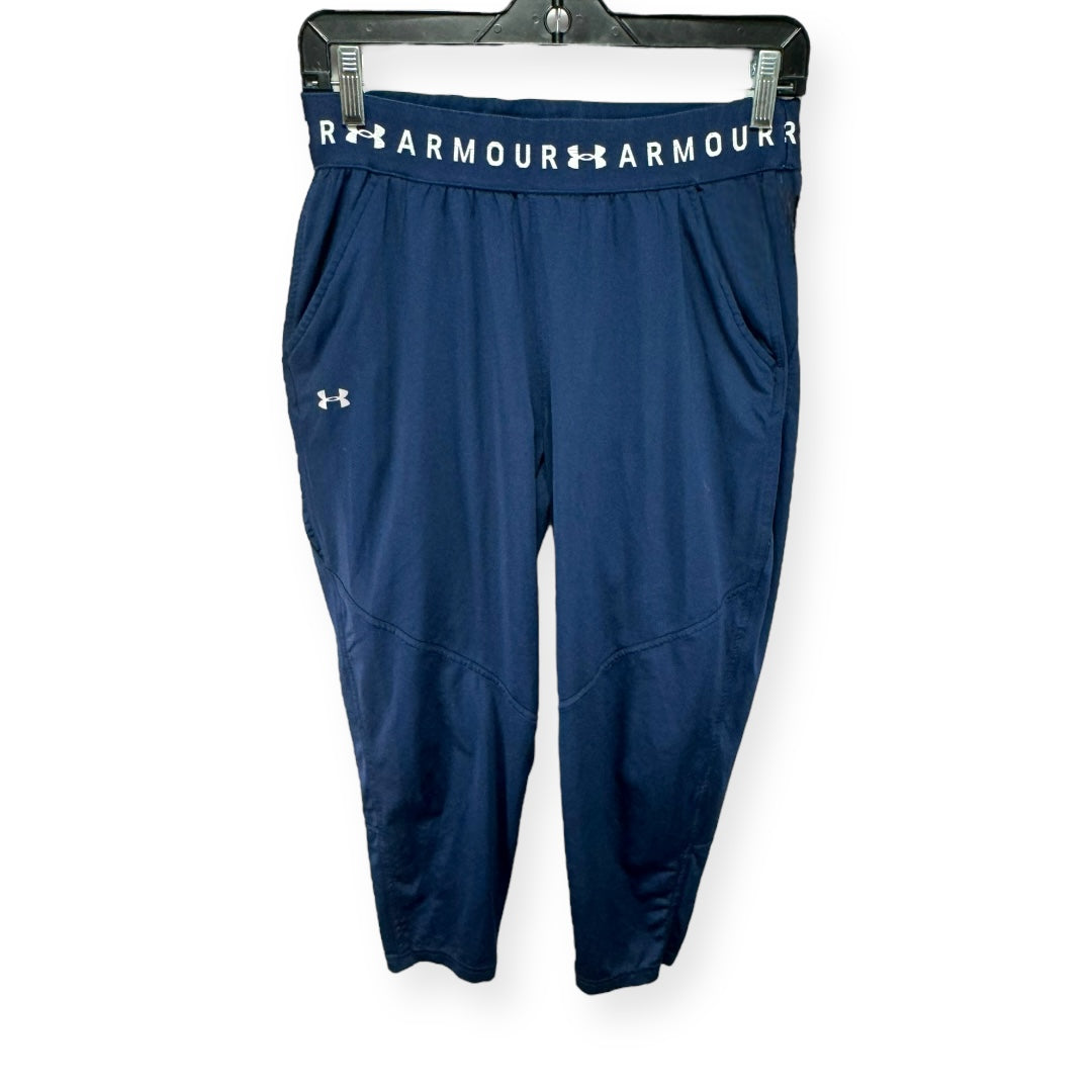 Blue Athletic Leggings Under Armour, Size M