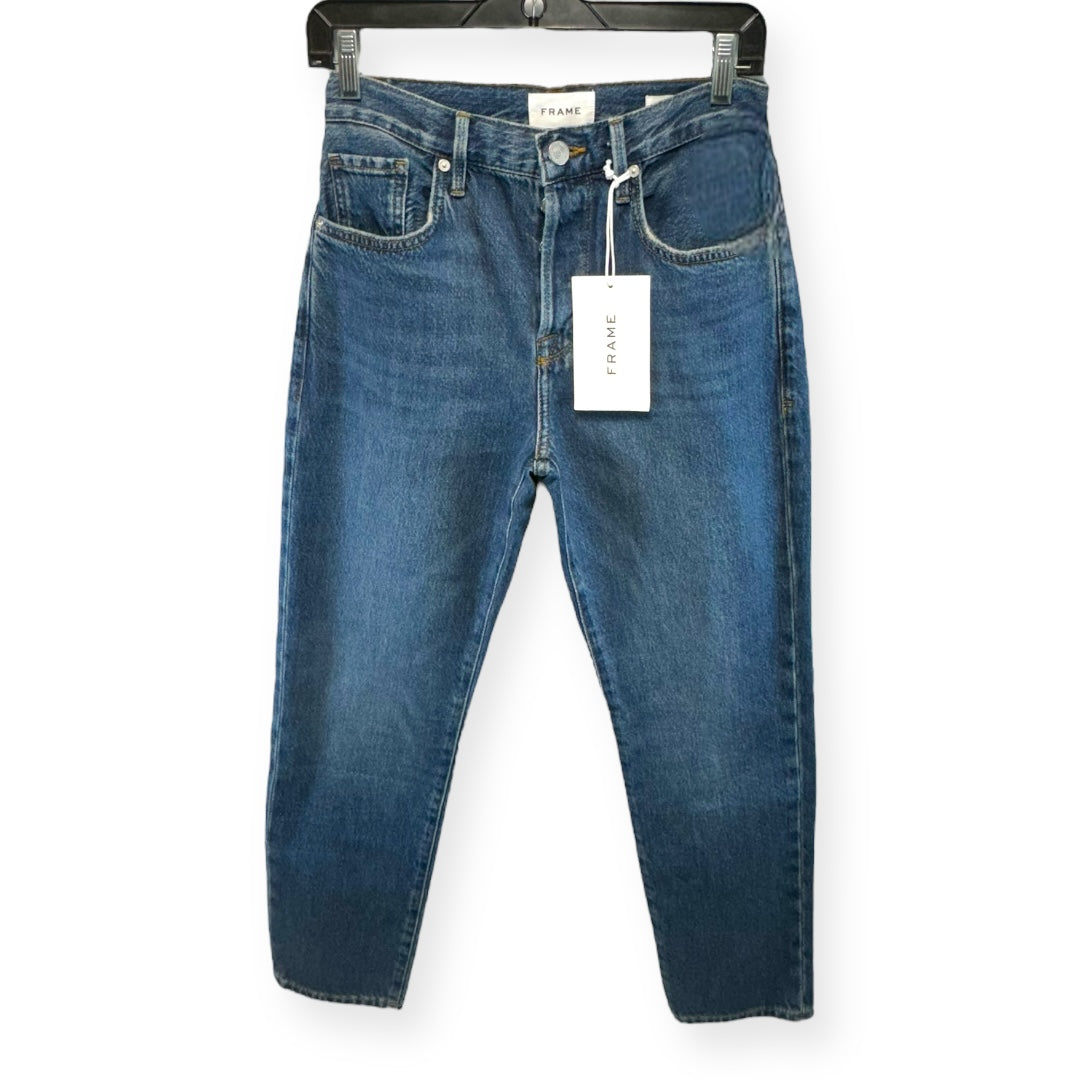 Blue Denim Jeans Flared Frame, Size 0