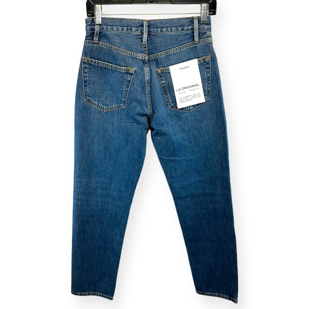 Blue Denim Jeans Flared Frame, Size 0