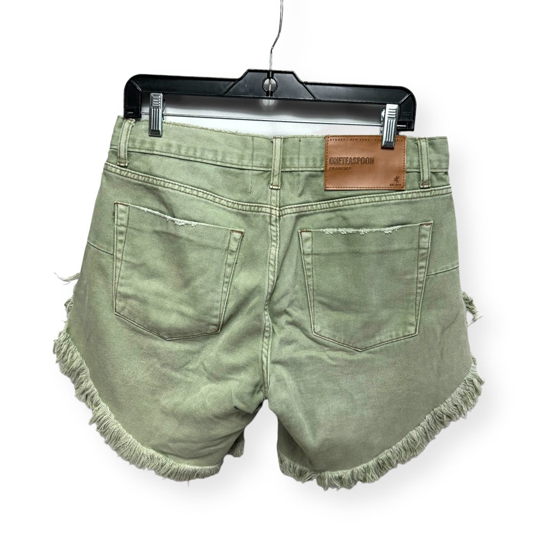 Green Shorts One Teaspoon, Size 6