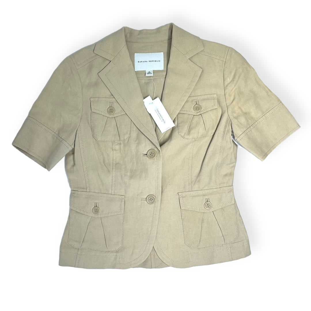 Tan Blazer Banana Republic, Size 0