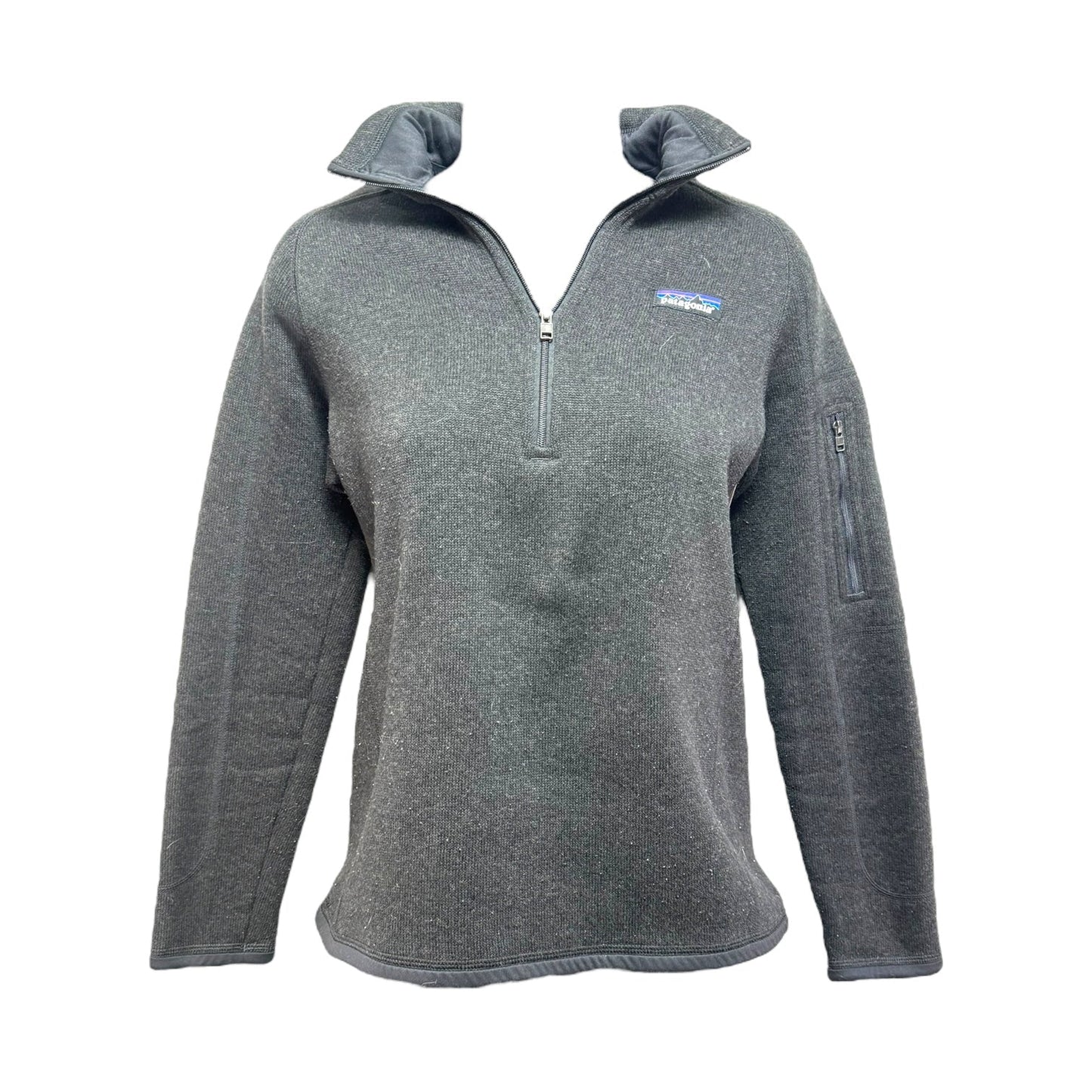 Better Sweater Quarter-Zip By Patagonia In Grey, Size: S