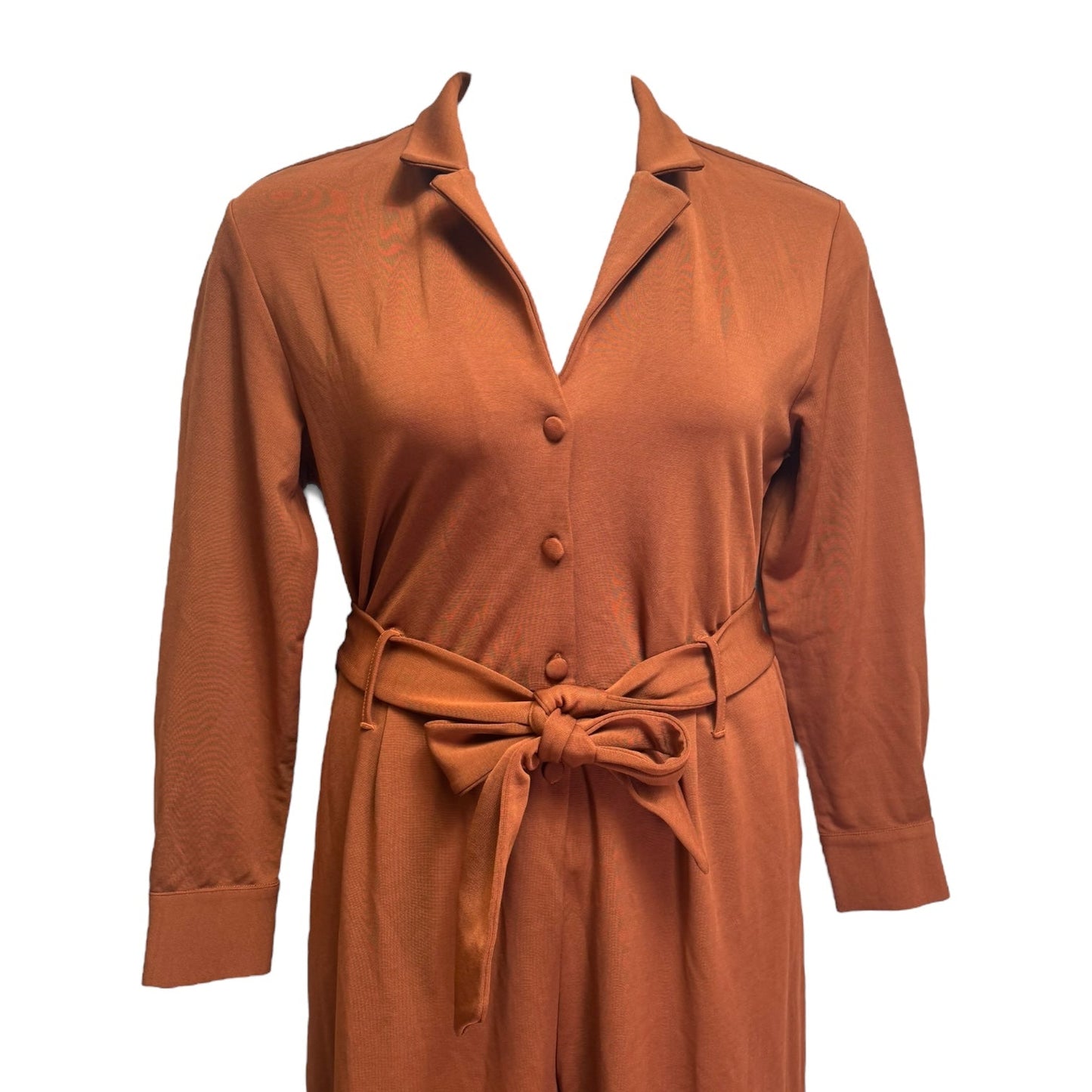 Belted Jumpsuit By Atelier & Other Stories In Orange, Size: 8