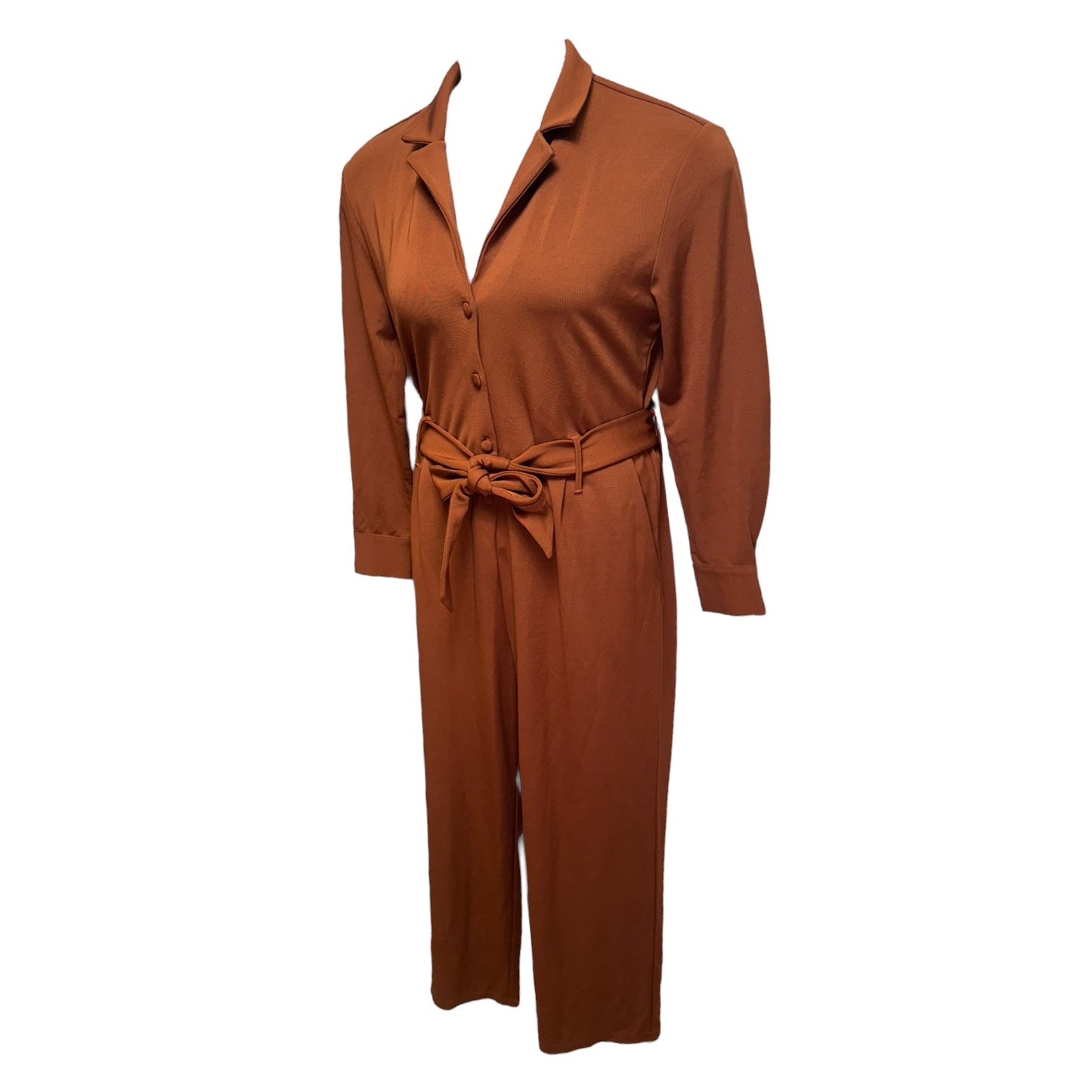 Belted Jumpsuit By Atelier & Other Stories In Orange, Size: 8