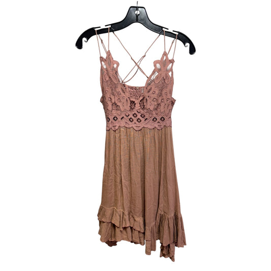 Dress Casual Midi By Free People In Pink, Size: S