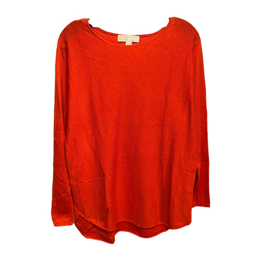 Sweater By Michael By Michael Kors In Orange, Size: M