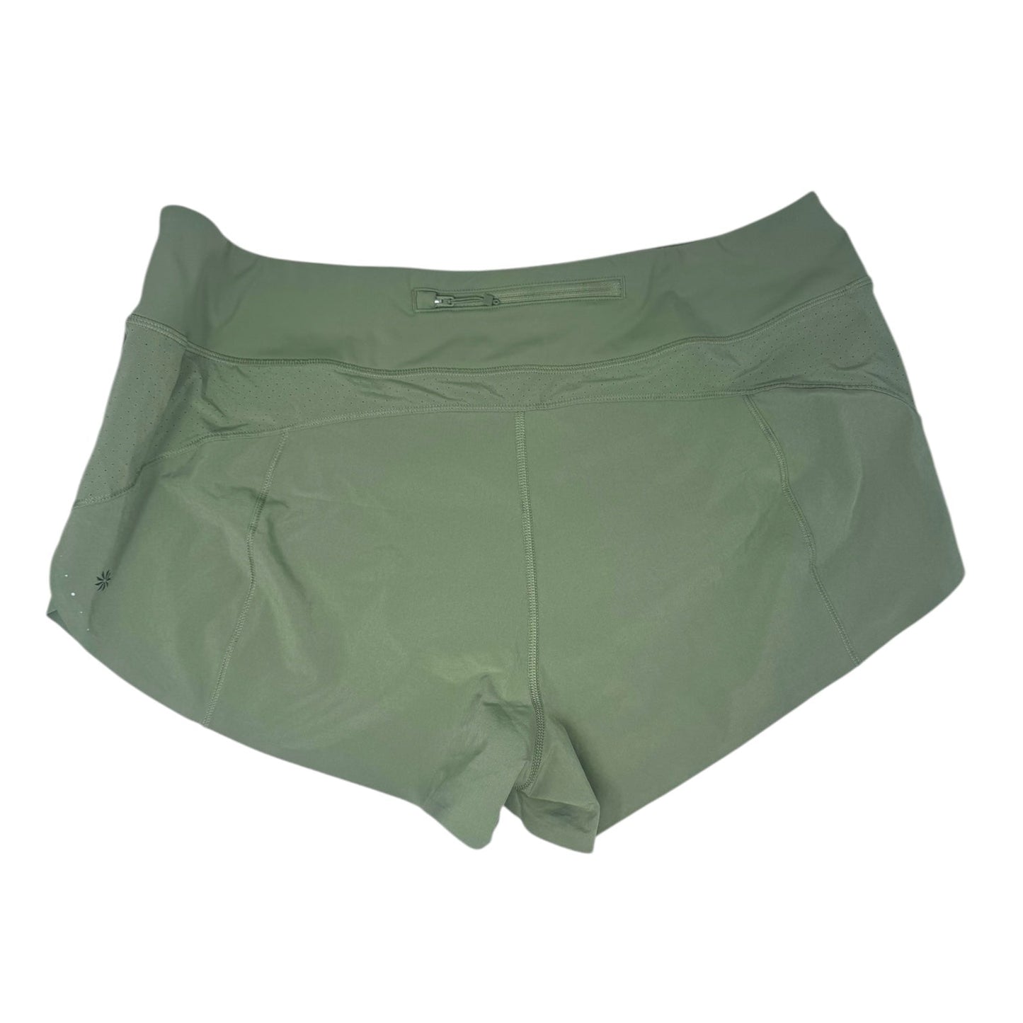 Run With It Athletic Shorts By Athleta In Green, Size: Xl