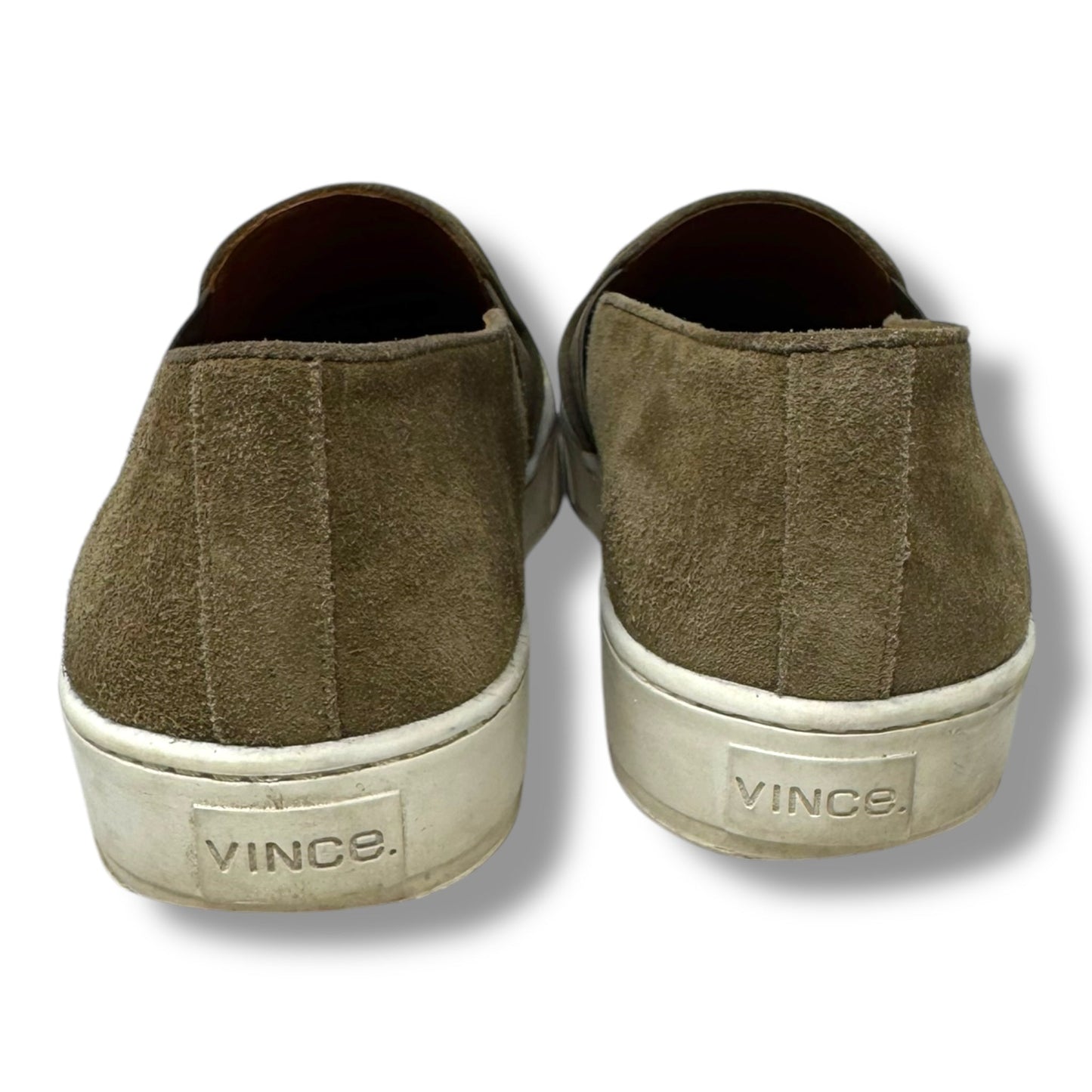 Shoes Sneakers By Vince In Green, Size: 8.5