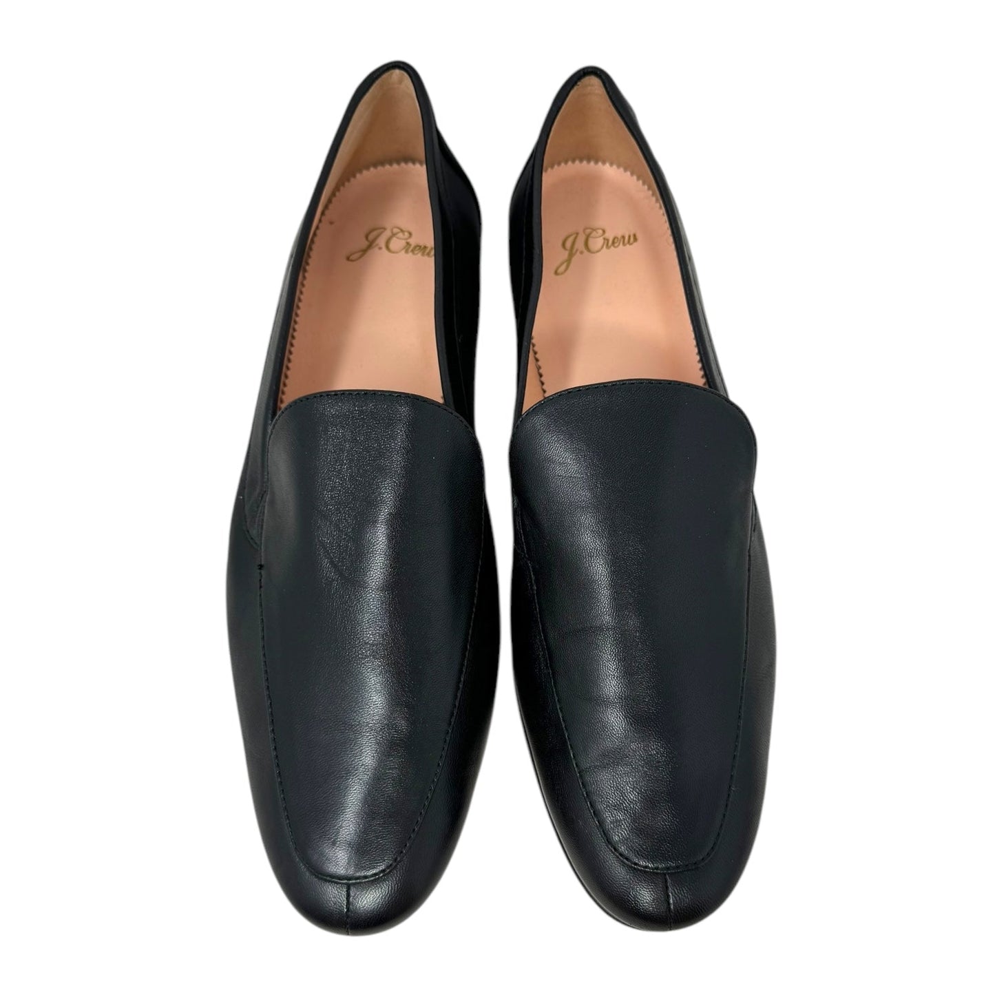 Cecil Smoking Slippers By J. Crew In Black Leather, Size: 9