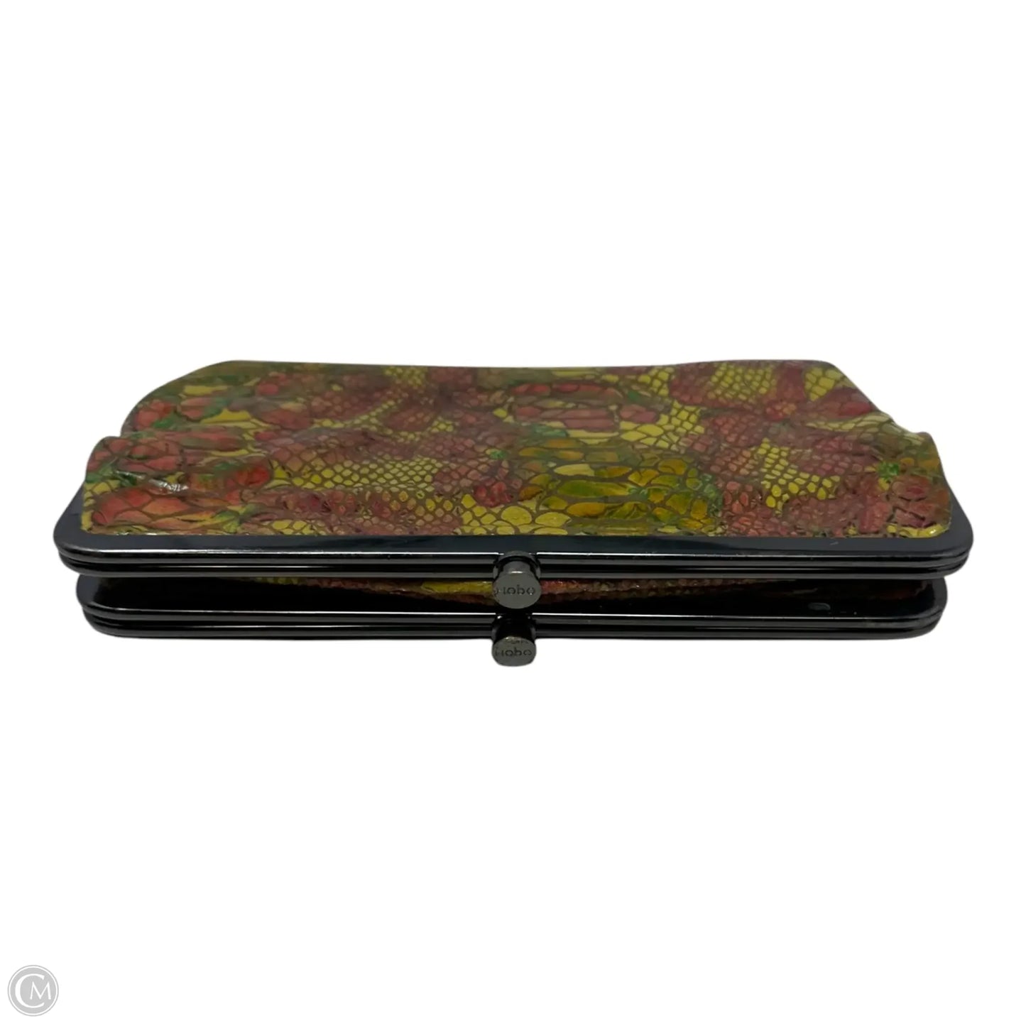 Lauren Clutch Wallet By Hobo Intl In Floral Snakeskin, Size: Large