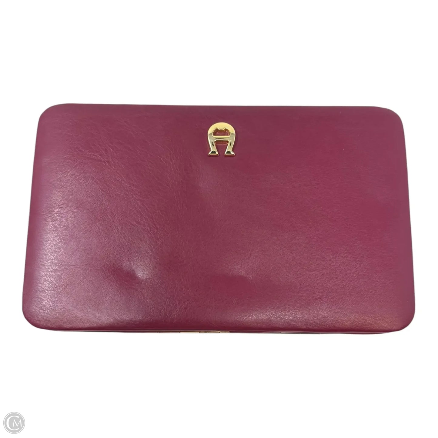 Wallet Leather By Etienne Aigner, Size: Medium