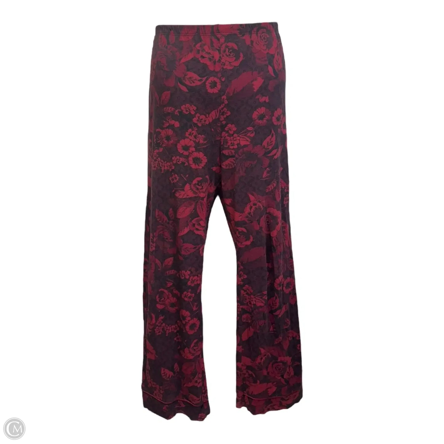 Carly Pajama Bottoms By Johnny Was In Red, Size: M