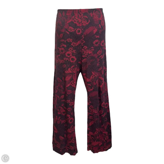 Carly Pajama Bottoms By Johnny Was In Red, Size: M