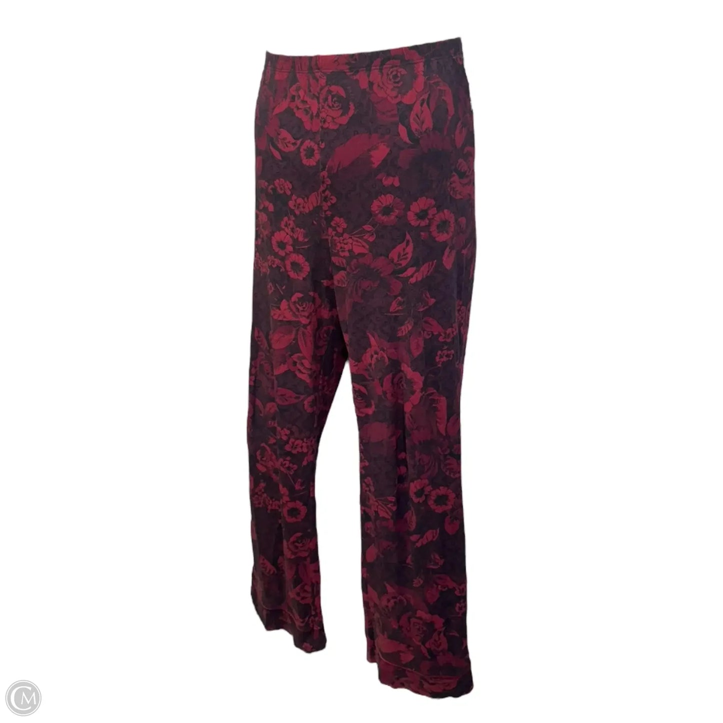 Carly Pajama Bottoms By Johnny Was In Red, Size: M