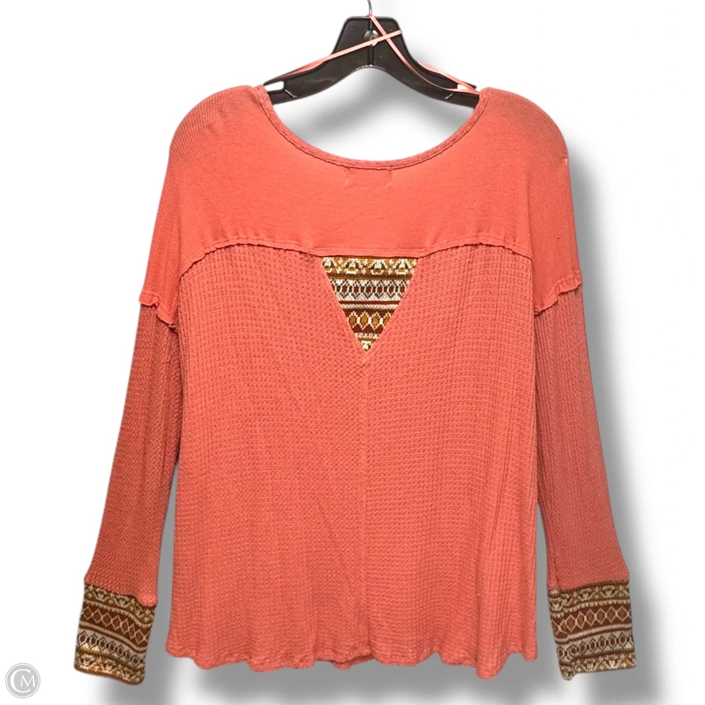 Top Long Sleeve By Altard State In Orange, Size: M