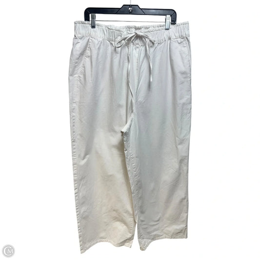 Pants Joggers By J. Crew In White, Size: Xl