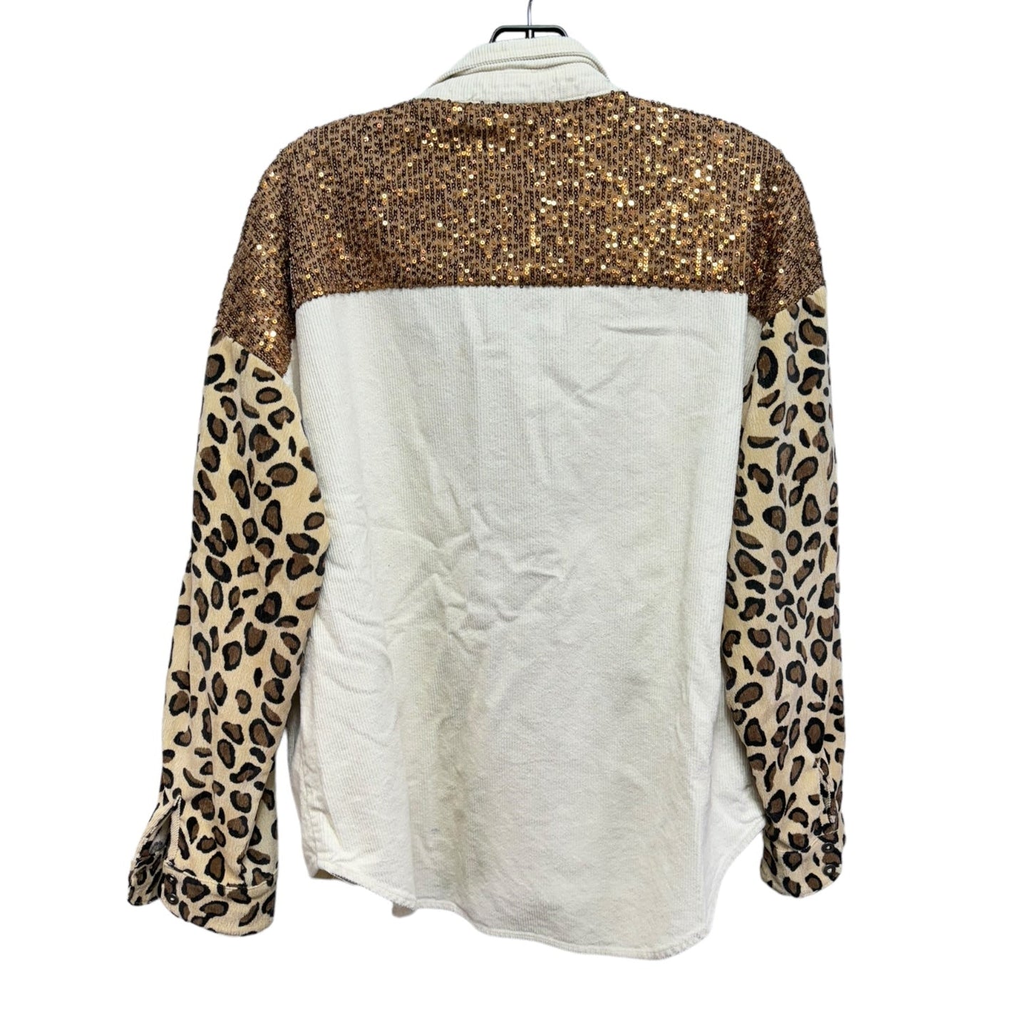 Top Long Sleeve By Umgee In Animal Print, Size: M