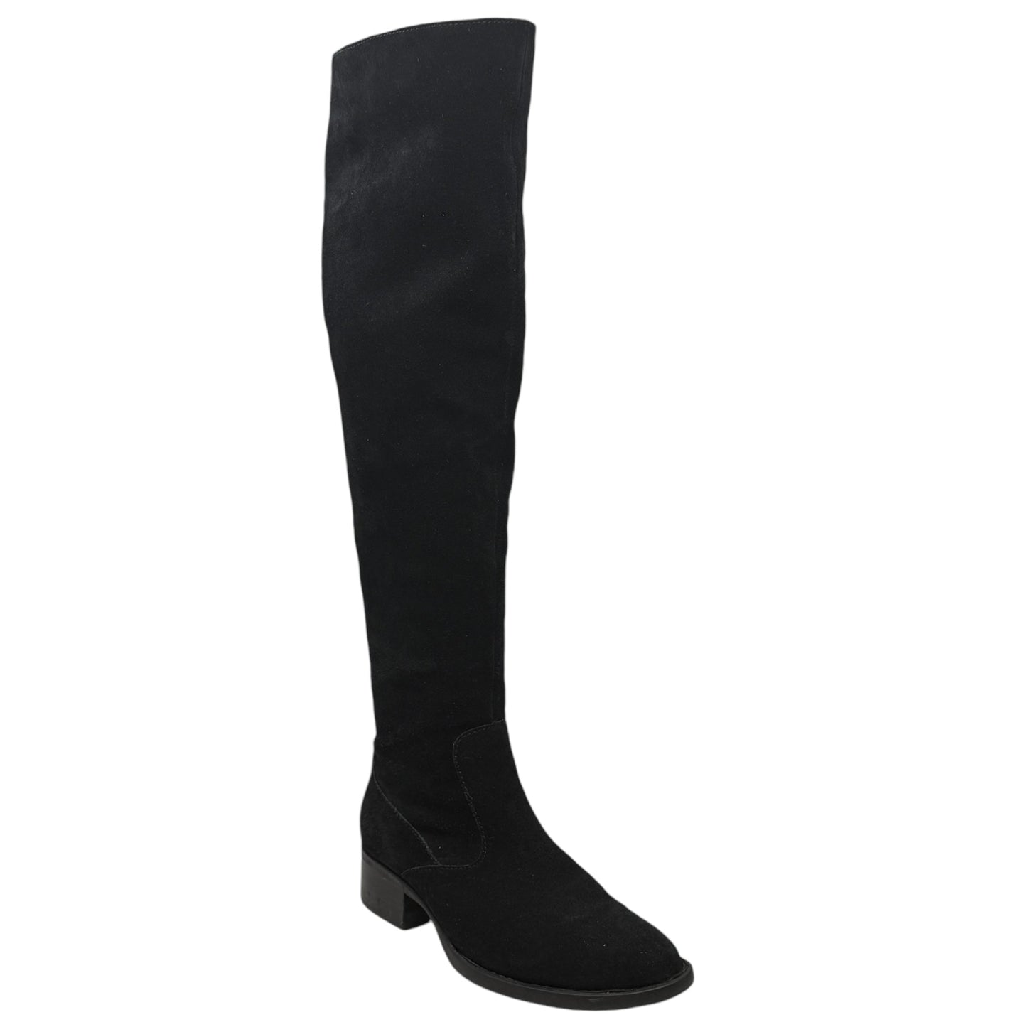 Cricket Over-The-Knee Tall Boots By Born In Black Suede, Size: 7