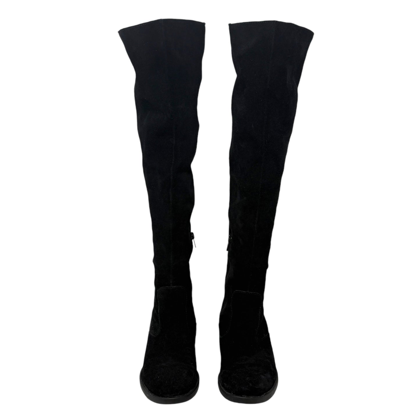 Cricket Over-The-Knee Tall Boots By Born In Black Suede, Size: 7