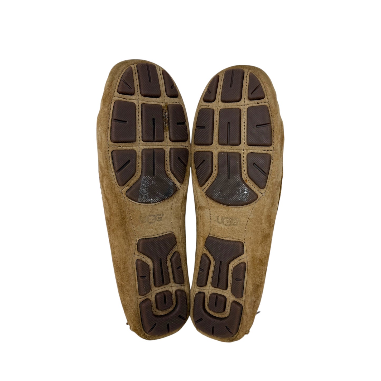 Roni Perforated Suede Moccasins By Ugg In Chestnut, Size: 9