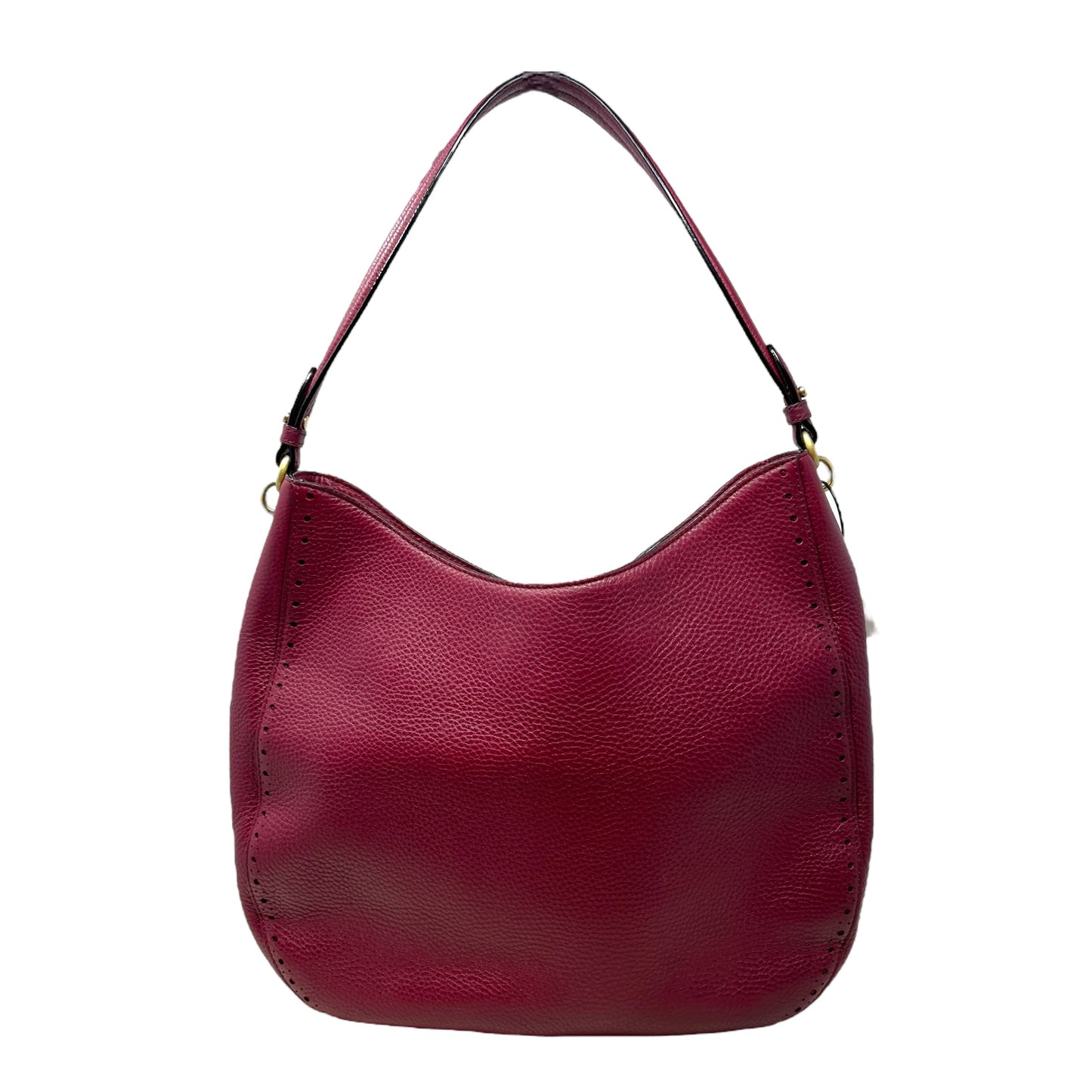 James Street Nori Hobo Bag - Merlot Designer By Kate Spade  Size: Large