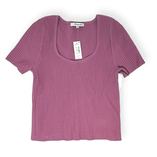 Pink Top Short Sleeve Madewell, Size M