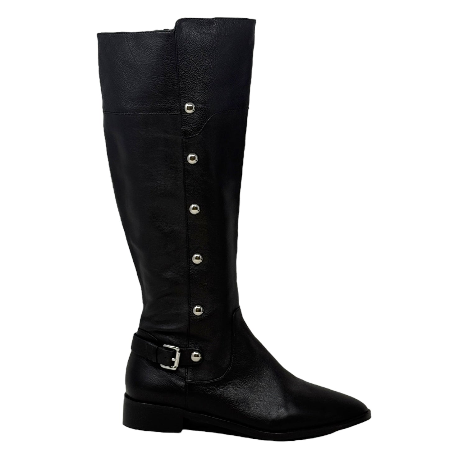 Carney Studded Riding Boots By Michael By Michael Kors In Black, Size: 8.5