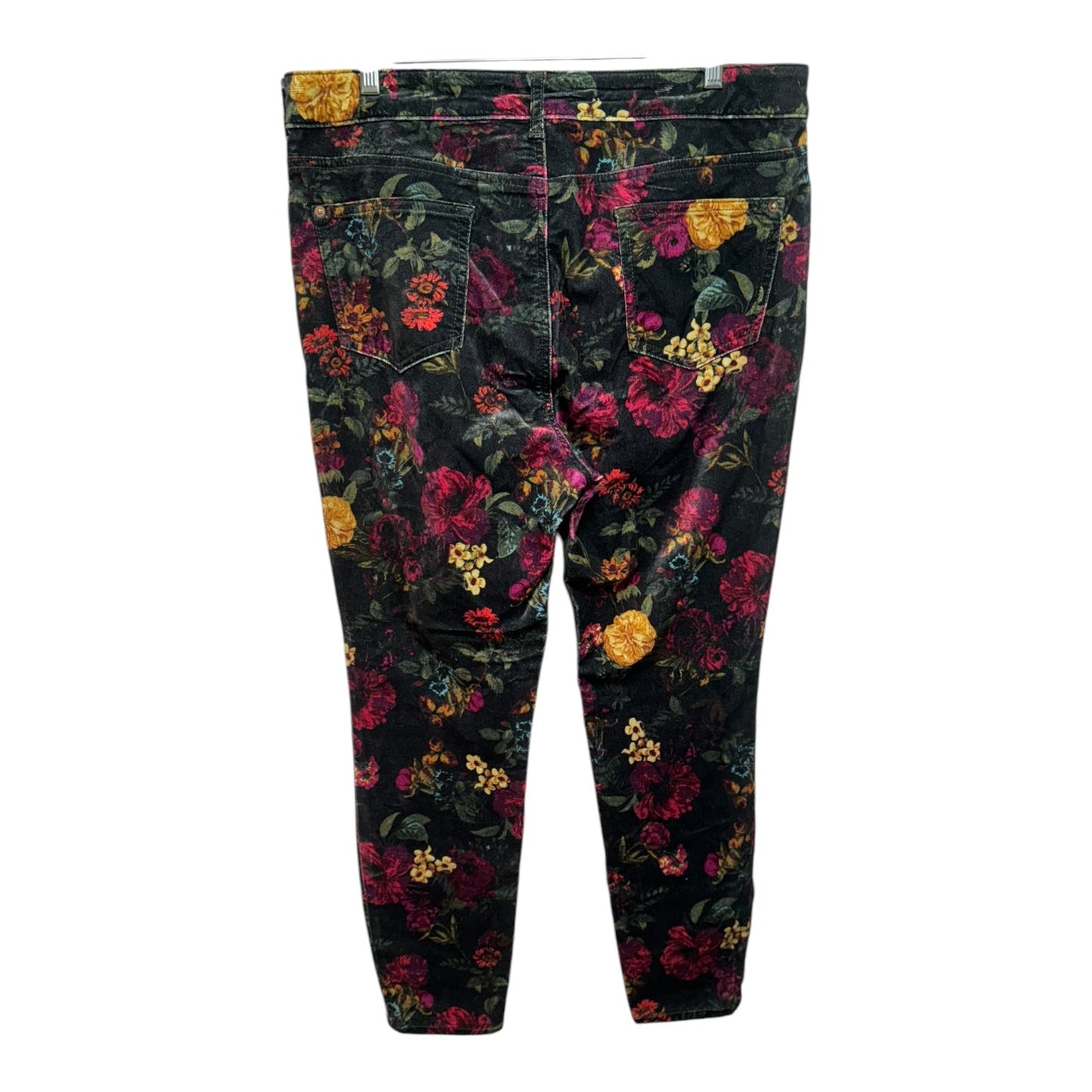 Floral Pants Other By Pilcro In Multi-colored, Size: 14