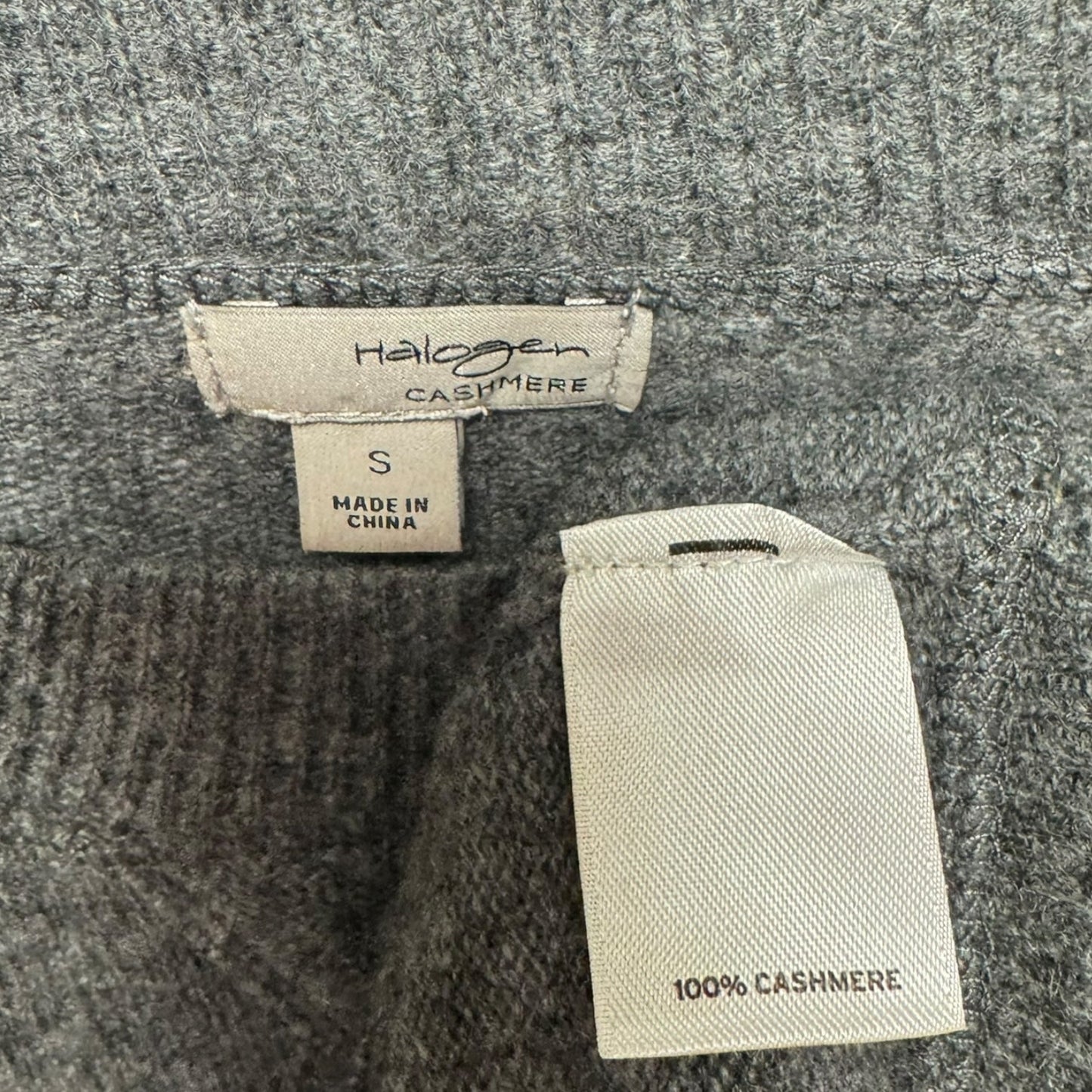 Sweater Cashmere By Halogen In Grey, Size: S