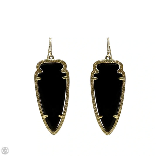 Skylar Black Glass Earrings By Kendra Scott