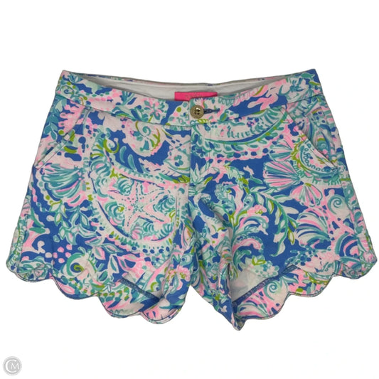 Buttercup Shorts Designer By Lilly Pulitzer In Multi Dream Team, Size: 0