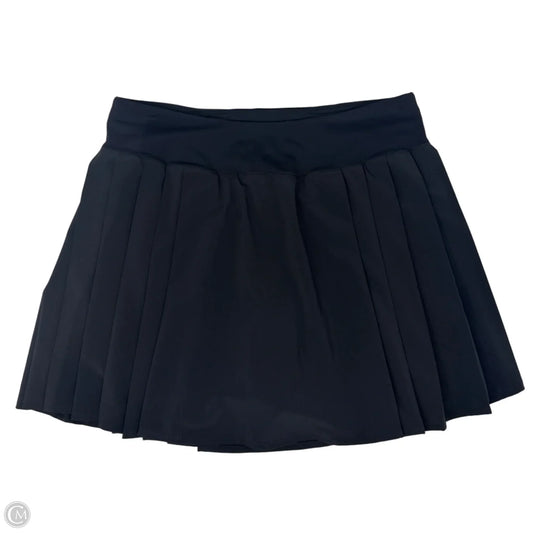 Athletic Skort By Lululemon In Black, Size: 6