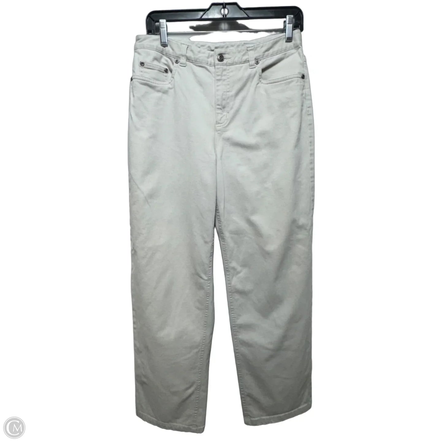 Jeans Boyfriend By Talbots In Grey, Size: 8
