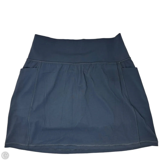 Salutation Stash Pocket 16.5” Athletic Skort By Athleta In Grey, Size: M