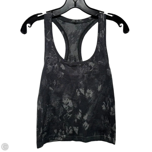 Athletic Tank Top By Lululemon In Camouflage Print, Size: 6