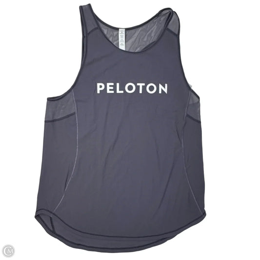 “Peloton” Athletic Tank Top By Lululemon In Grey, Size: 8