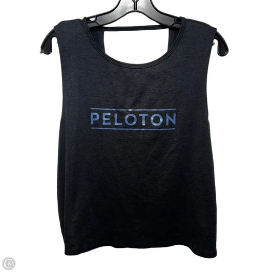 Athletic Tank Top By Peloton In Black, Size: L