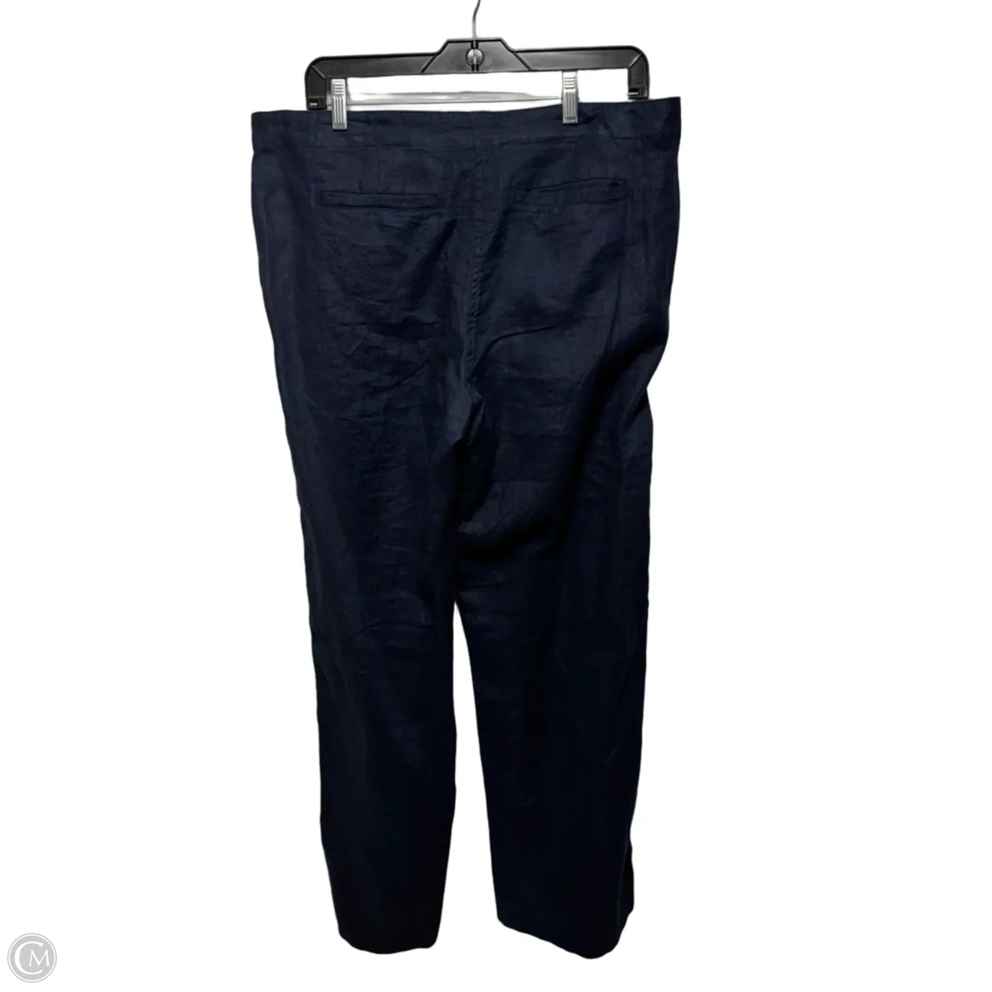 Pants Linen By Crown And Ivy In Navy, Size: 12