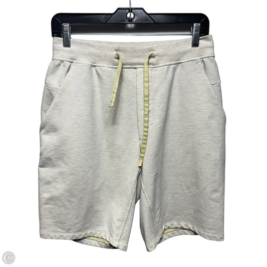 Athletic Shorts By Lululemon In Cream, Size: M