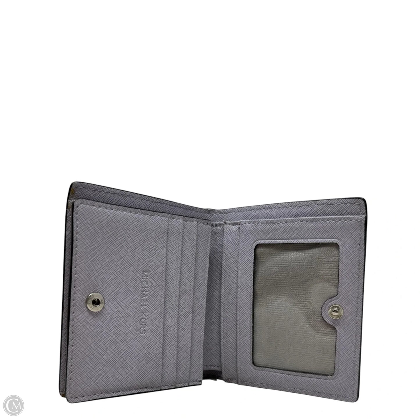 Jet Set Saffiano Leather Compact Bifold Wallet By Michael By Michael Kors, Size: Small