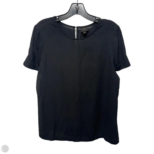 Top Short Sleeve By Worthington In Black, Size: S
