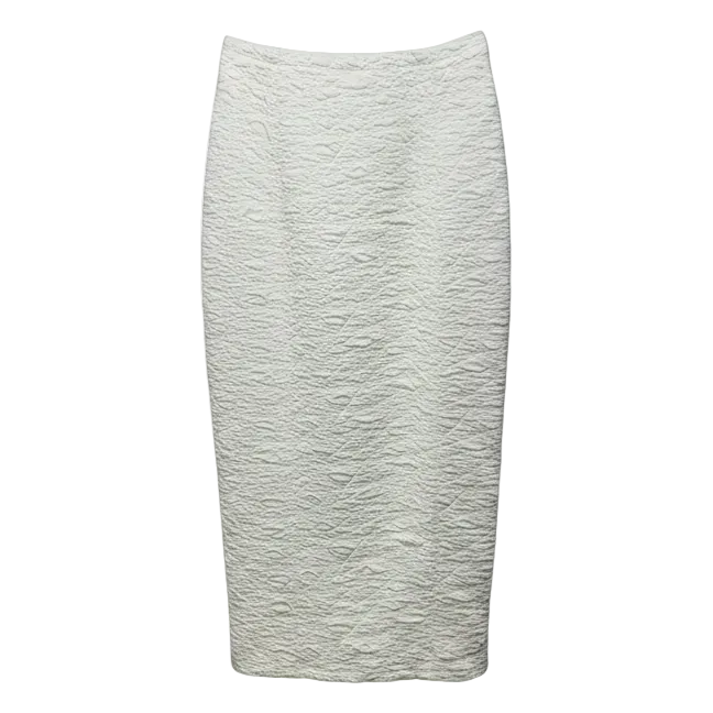 Crinkle Skirt Midi By Good American In White, Size: M